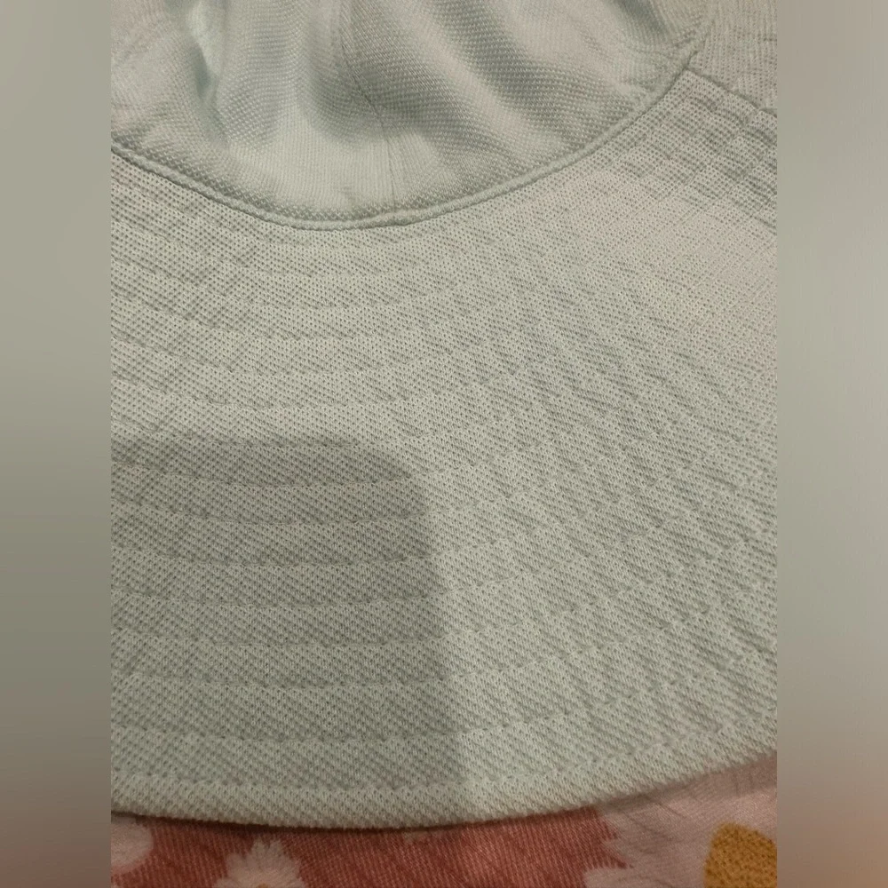 Lacoste Sky Blue/ aqua blue reversible Sun Hat - Picture 6 of 13